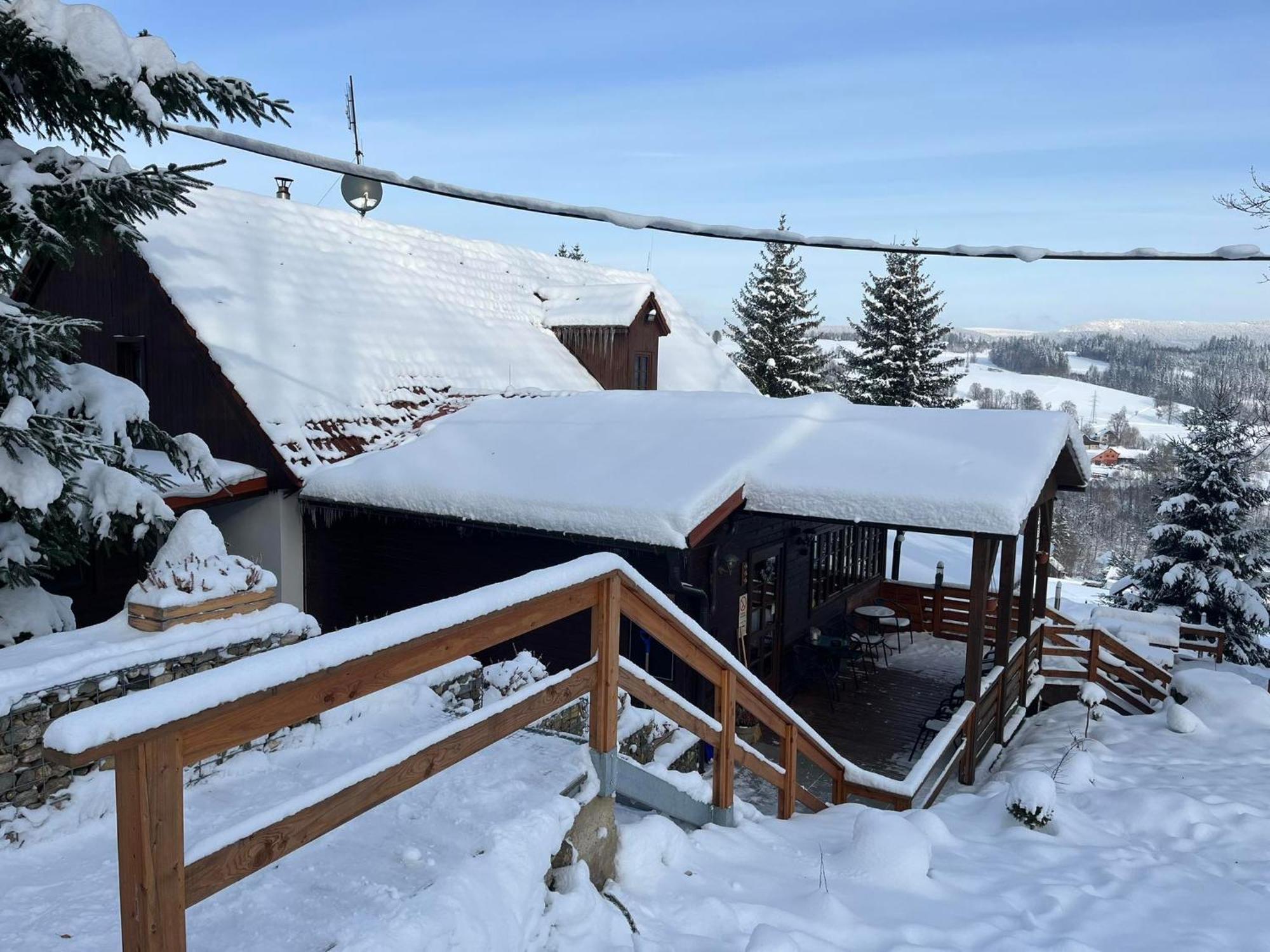 Penzion Harry Na Sjezdovce Krkonose Vysoké nad Jizerou 外观 照片